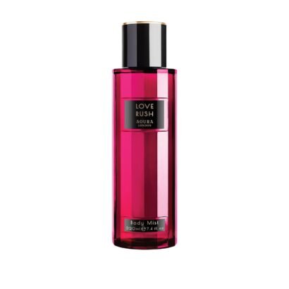 Aoura London Womens Love Rush Body Mist Fragrance Spray 220ml