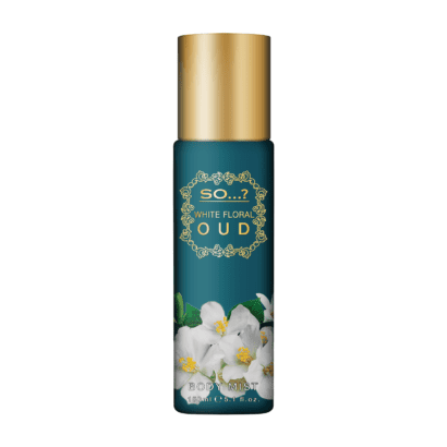 SO White Floral Oud Body Mist Fragrance Spray for Women 150ml