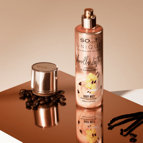 SO…? Unique Women  Vanilla Latte Body Mist  150ml