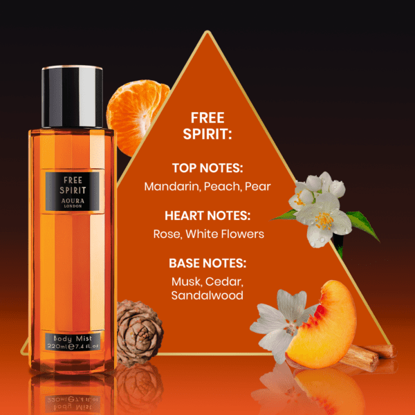 Aoura London Free Spirit Body Mist 220ml