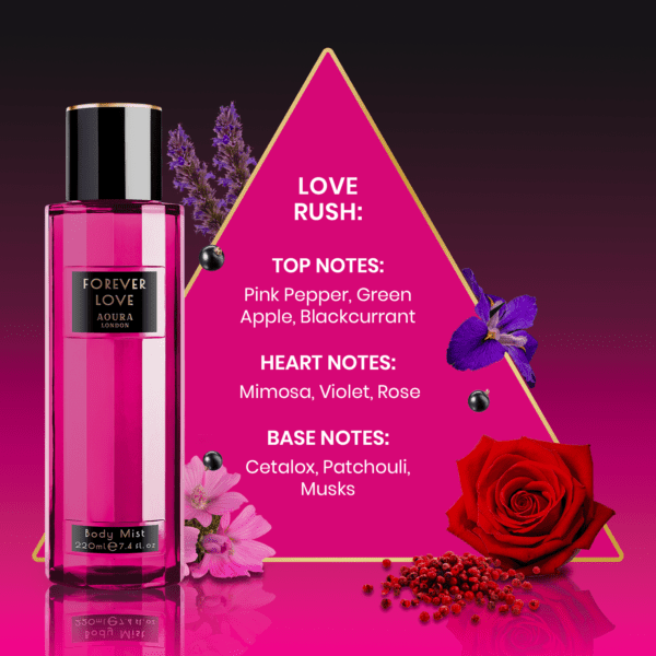 Aoura London Forever Love Body Mist 220ml