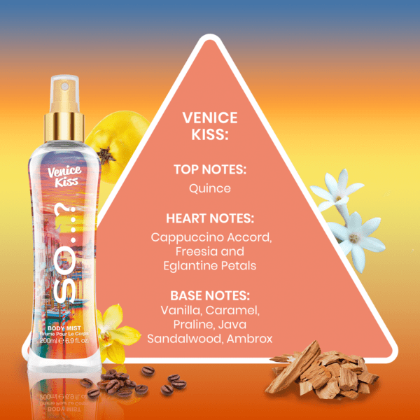 SO…? Venice Kiss Body Mist 200ml