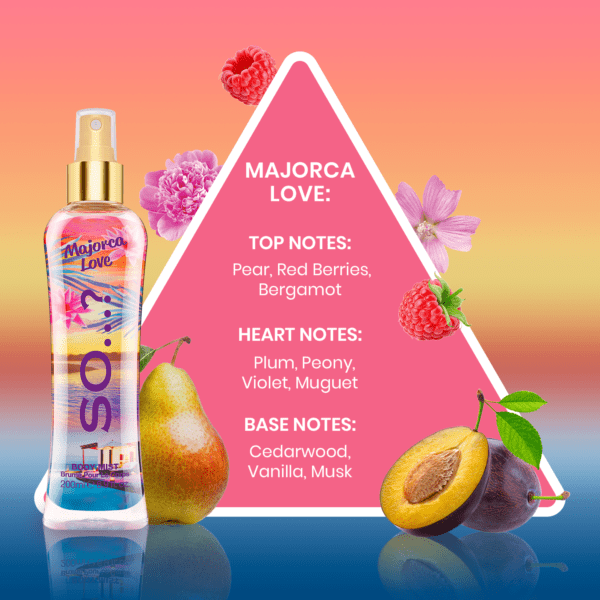 SO…? Majorca Love Body Mist 200ml