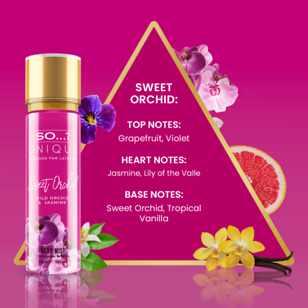 SO…? Unique Women Sweet Orchid Body Mist 150ml