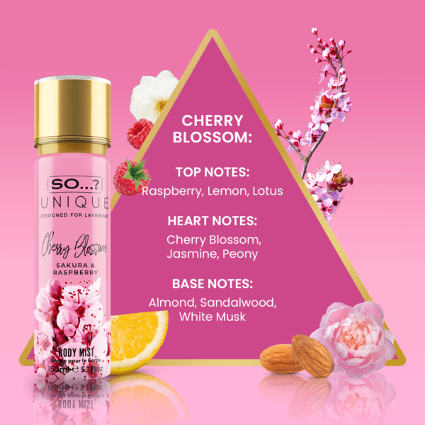 SO…? Unique Women Cherry Blossom Body Mist 150 ml
