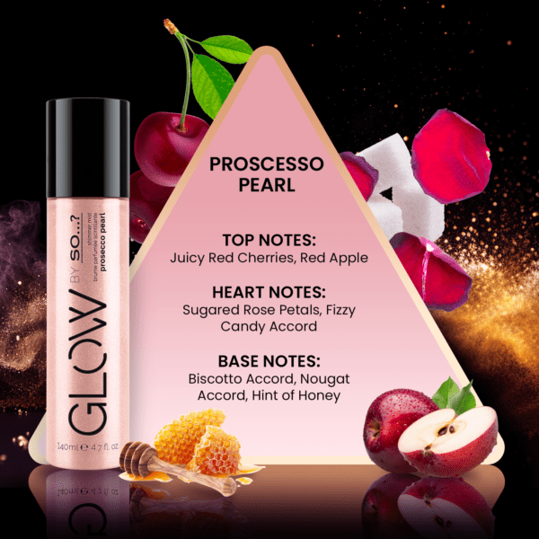 Glow By So...? Prosecco Pearl Illuminating Shimmer Body Mist 140ml
