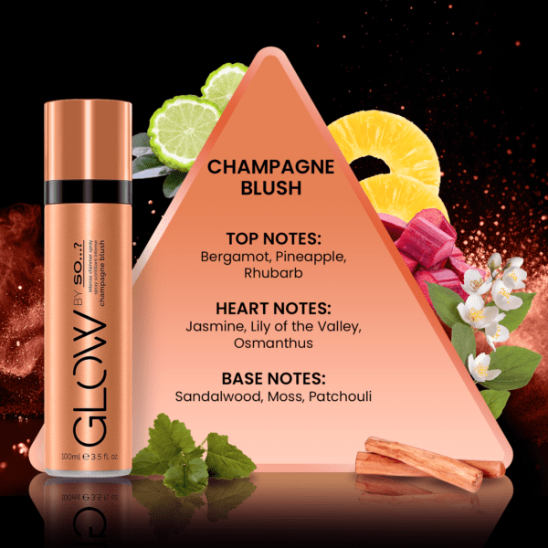 Glow By So...? Intense Shimmer Spray Champagne Blush 100ml