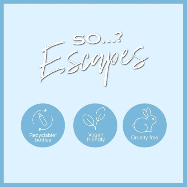 So…? Summer Escapes Body Mist Mixed Fragrance Bundle 200ml (Pack of 3) Bali Breeze, Ibiza Dreams, Mykonos Nights
