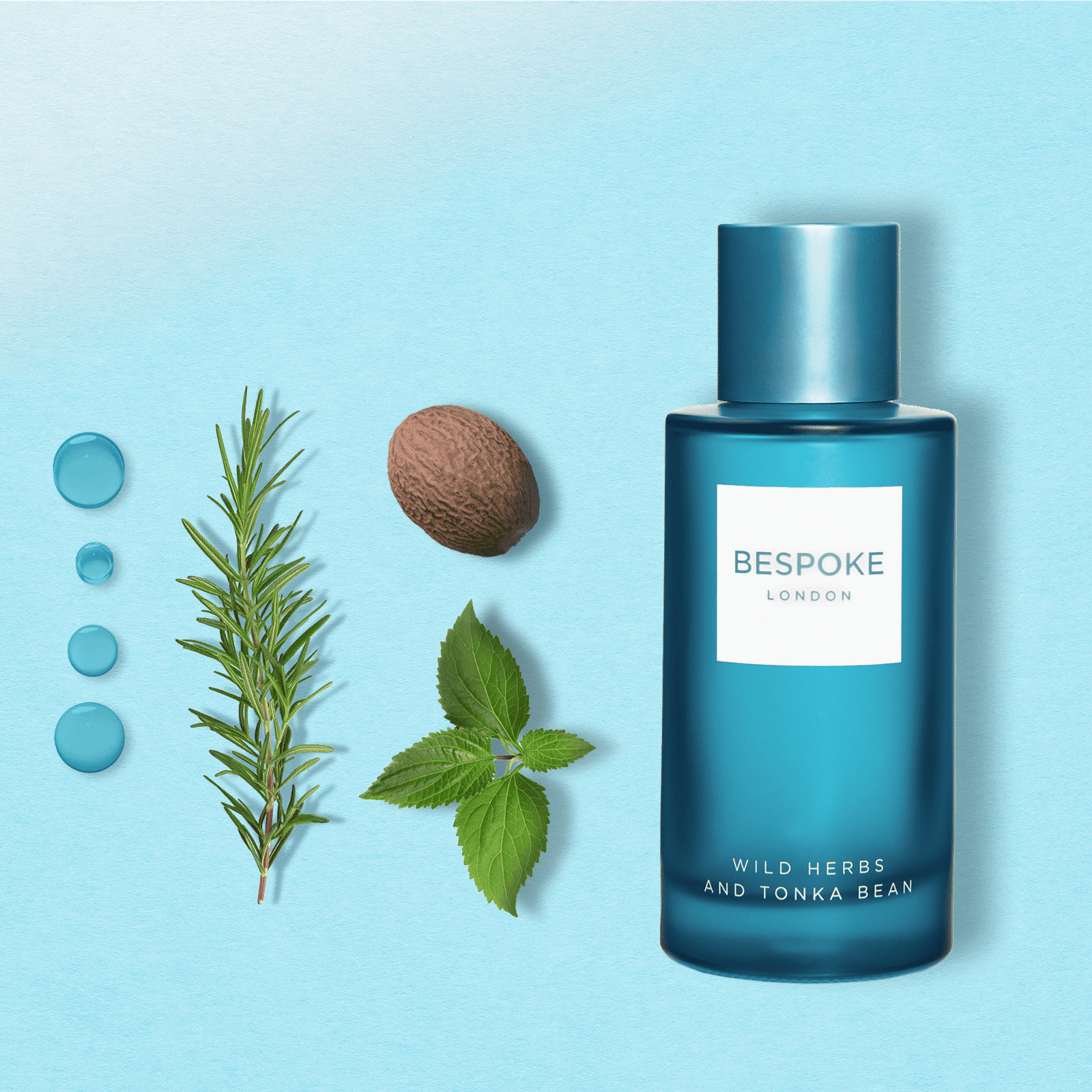 BESPOKE LONDON Premium Mens Perfume Gift Set, Black Suede, Wild Herbs, Sweet Spice, Eau De Parfum with Long Lasting Fragrance - Travel Size Mini Perfume Set, Aftershave Gift Set for Men (3 x 50ml)