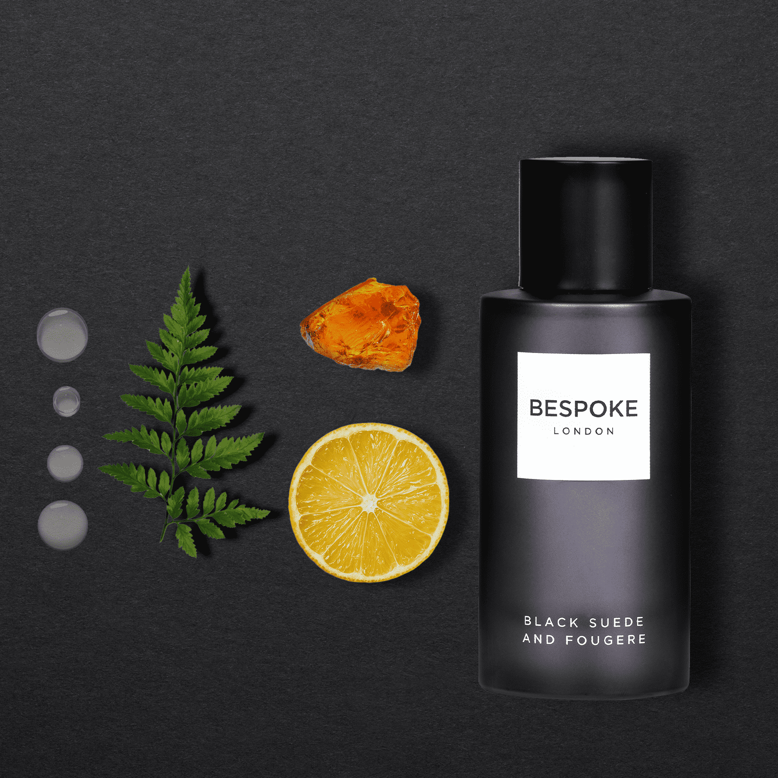 BESPOKE LONDON Premium Mens Perfume Gift Set, Black Suede, Wild Herbs, Sweet Spice, Eau De Parfum with Long Lasting Fragrance - Travel Size Mini Perfume Set, Aftershave Gift Set for Men (3 x 50ml)