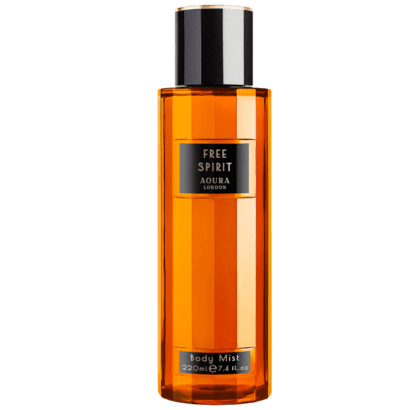 Aoura London Free Spirit Body Mist 220ml – Refreshing Citrus Floral Fragrance