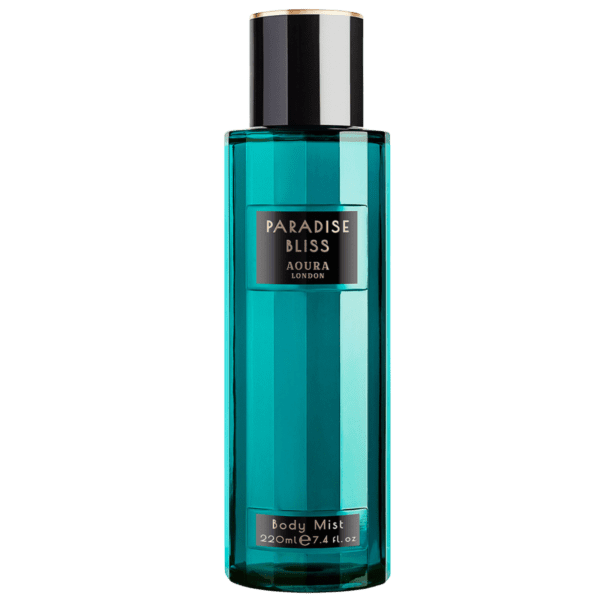 Aoura London Paradise Bliss Body Mist 220ml – Exotic Fresh Scent for Women