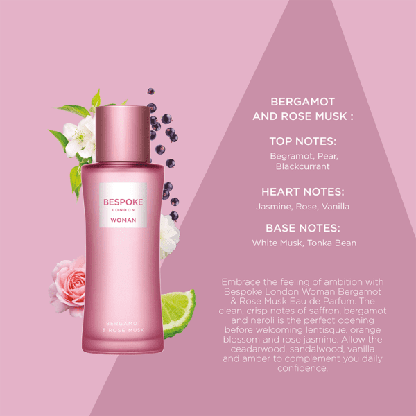 Bespoke Woman Bergamot & Rose Musk Edp 100ml