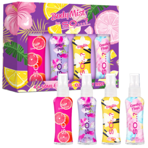 Body Mist by SO...? Mini Gift Set 50 x 4ml – Perfume for Women