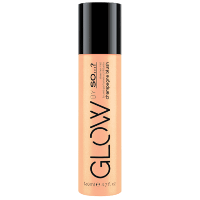 Glow By So. Womens Champagne Blush Illuminating Shimmer Body Mist 140ml