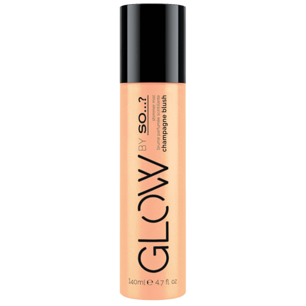 Glow By So. Womens Champagne Blush Illuminating Shimmer Body Mist 140ml