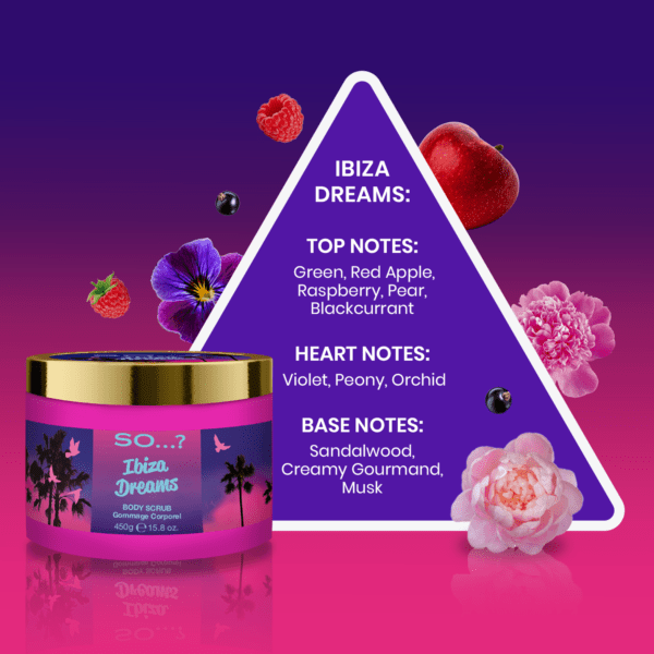 SO...? Ibiza Dreams Exfoliating Body Scrub 450ml
