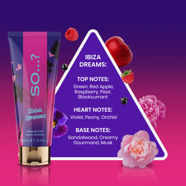 SO...? Ibiza Dreams Shea Butter Body Lotion 200ml