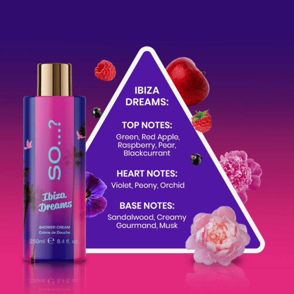 SO...? Ibiza Dreams Shower Cream 250ml