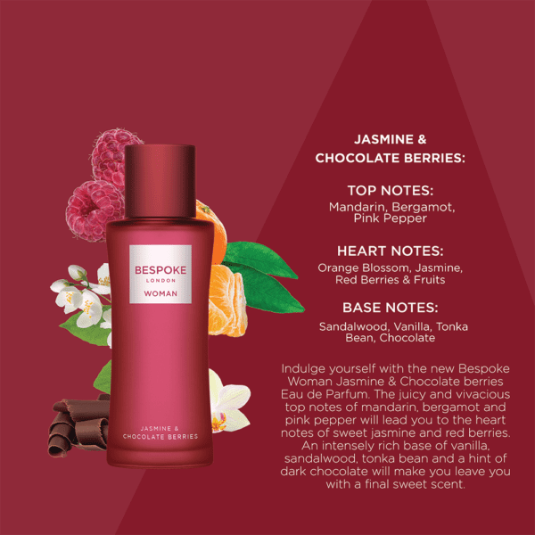Bespoke London - Jasmine and Chocolate Berries Eau Da Parfum for Women - 100ml