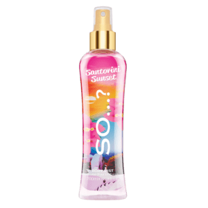 SO Santorini Sunset Body Mist 200ml – Mediterranean Citrus Floral Mist
