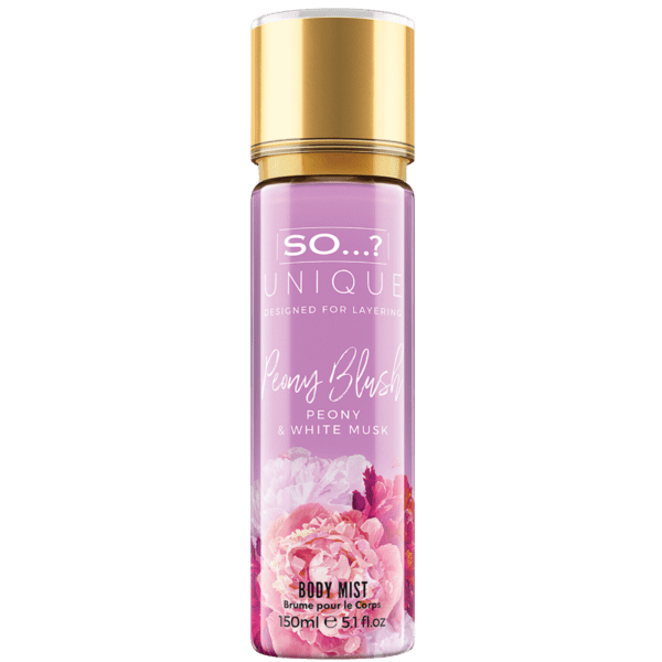 So. Unique Women Peony Blush Body Mist 150ml 1 1