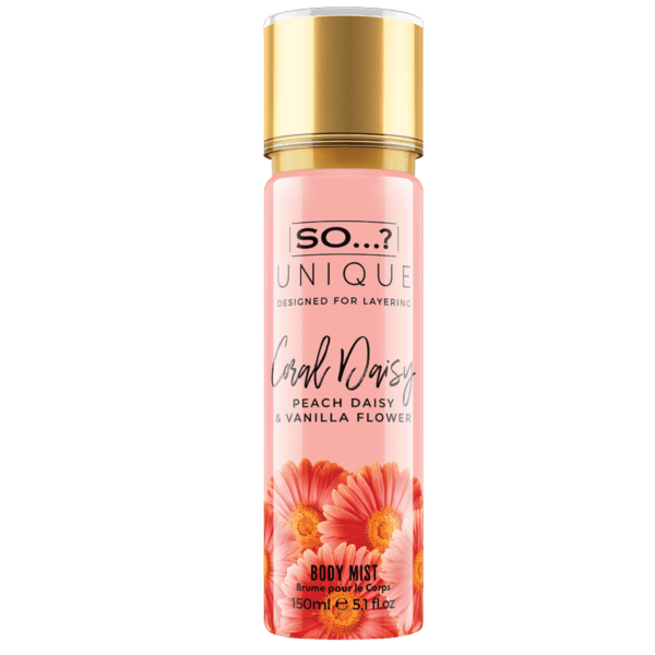 So… Unique Women Coral Daisy Body Mist 150ml