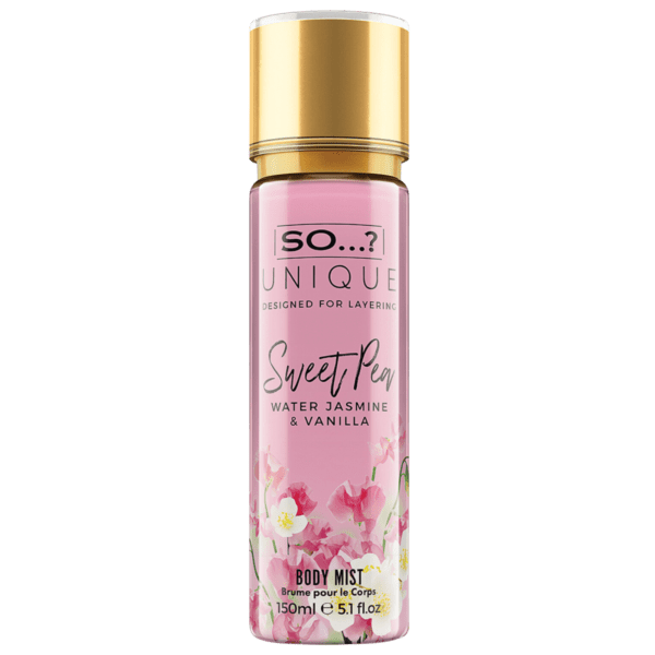 So… Unique Women Sweet Pea Body Mist 150ml 1 1