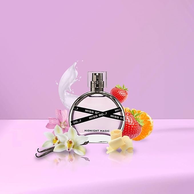 SO…? Midnight Magic EDP For Women 50ML Long Lasting Vegan Vanilla Gourmand Perfume