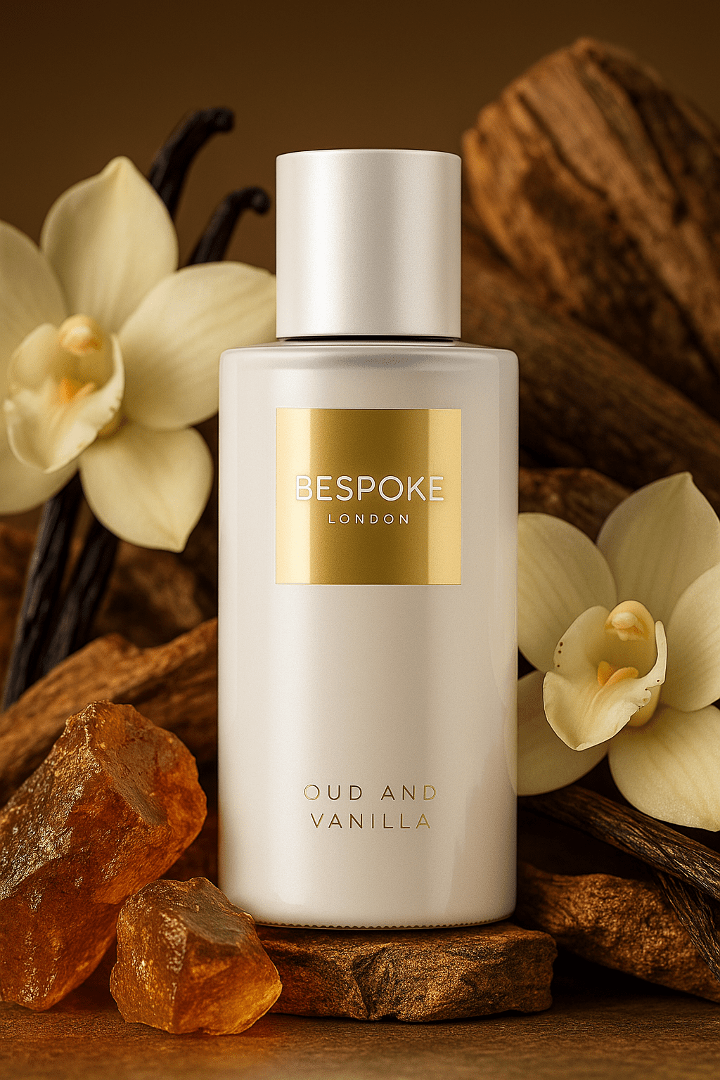 Bespoke London Gold Collection Oud and Vanilla Eau De Parfum 100ML