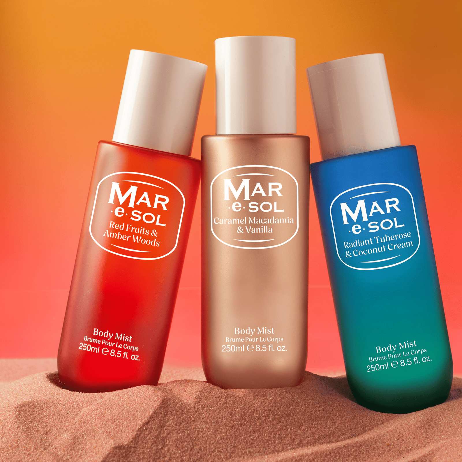 MAR.e.SOL Red Fruits Amber Woods Body Mist 250ml