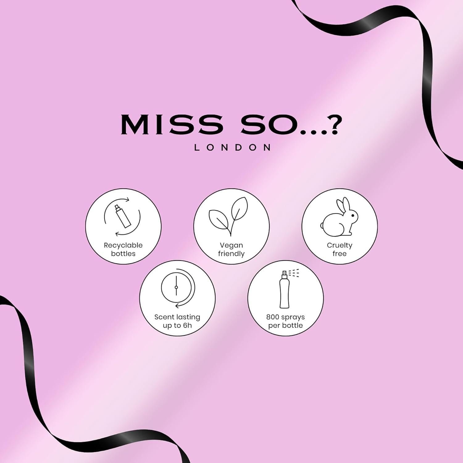 SO…? Midnight Magic EDP For Women 50ML Long Lasting Vegan Vanilla Gourmand Perfume