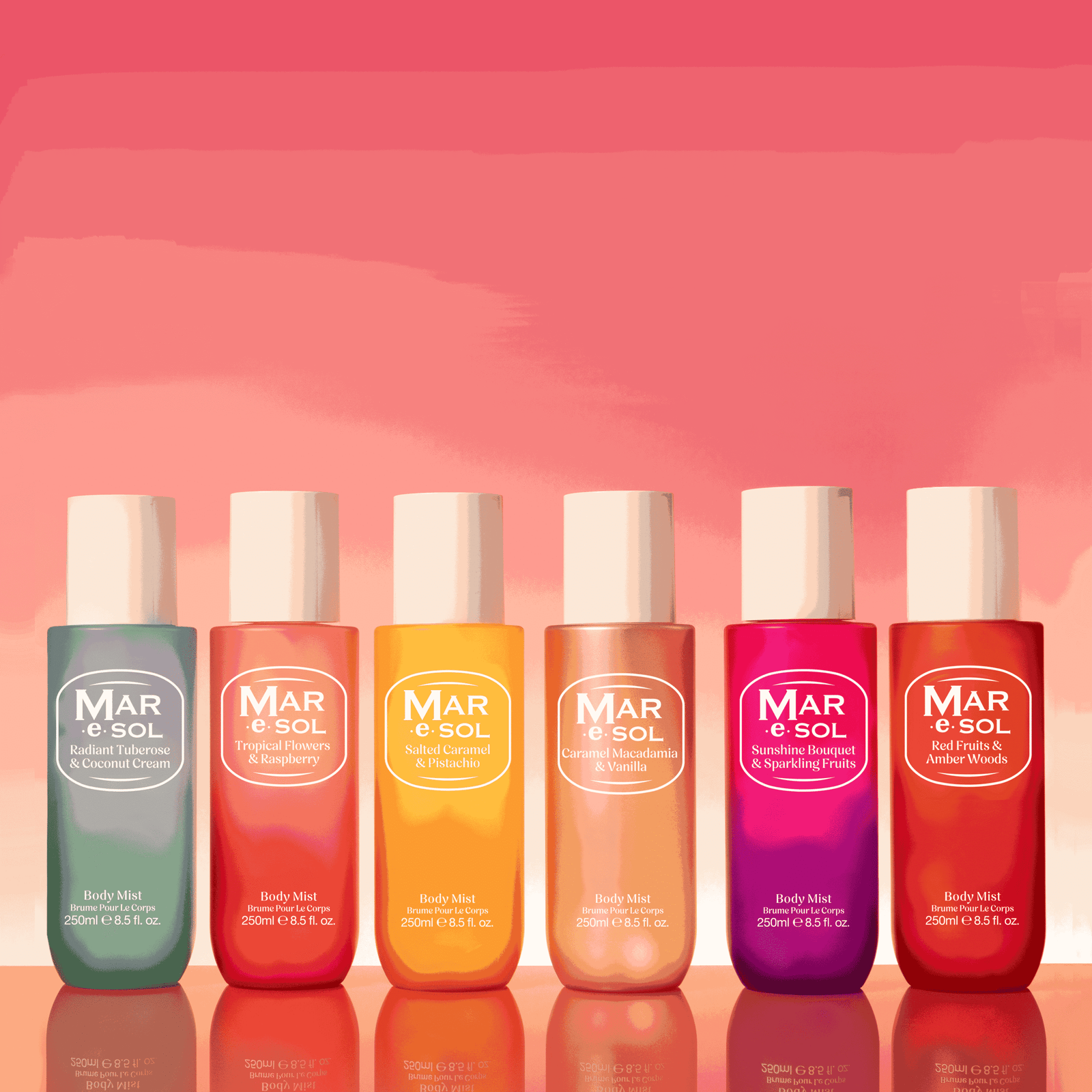 MAR.e.SOL Red Fruits Amber Woods Body Mist 250ml