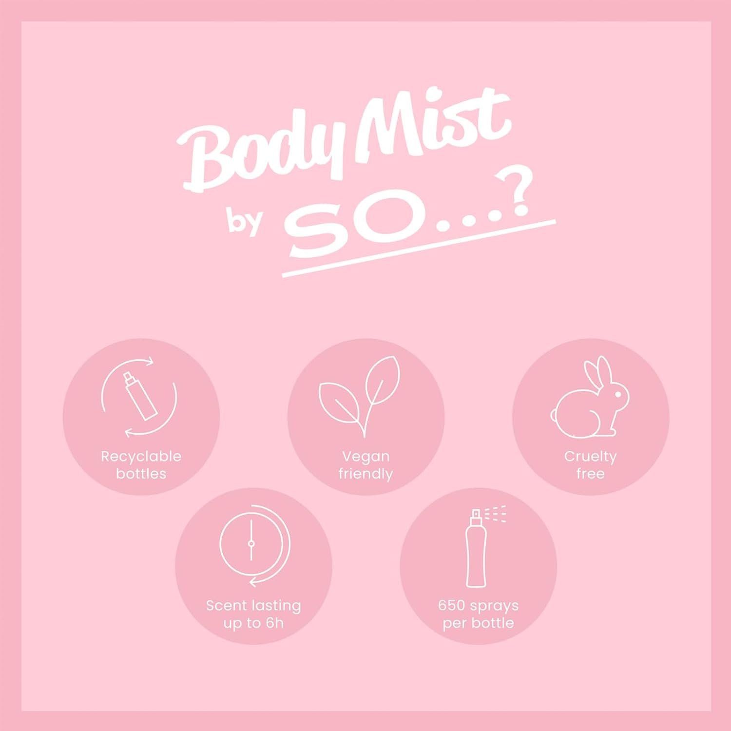 So…? Pink Jasmine Body Mist 100ml